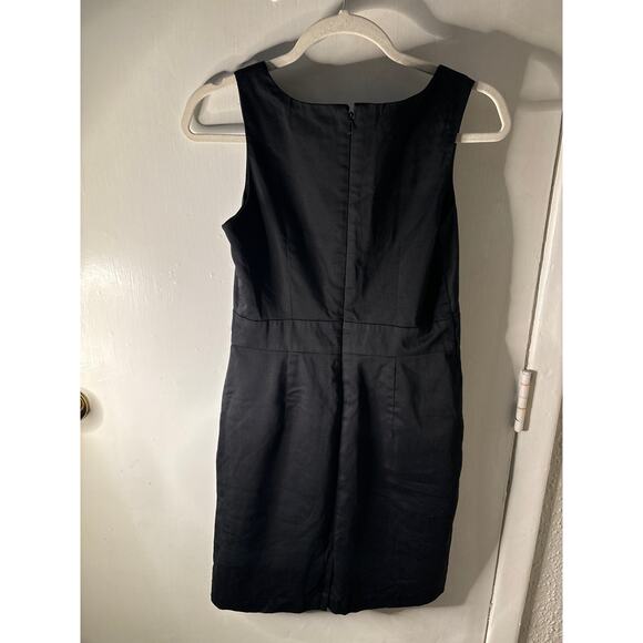 Mossimo Supply Co. Black Sheath Dress  4 Work Formal Event LBD Coquette Girl - Picture 4 of 12